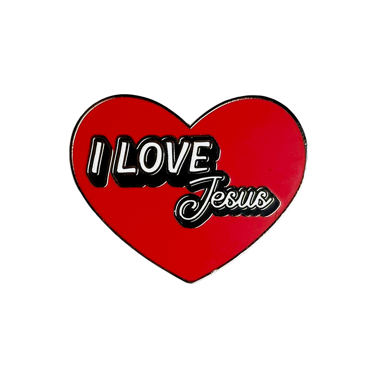 I Love Jesus Pin
