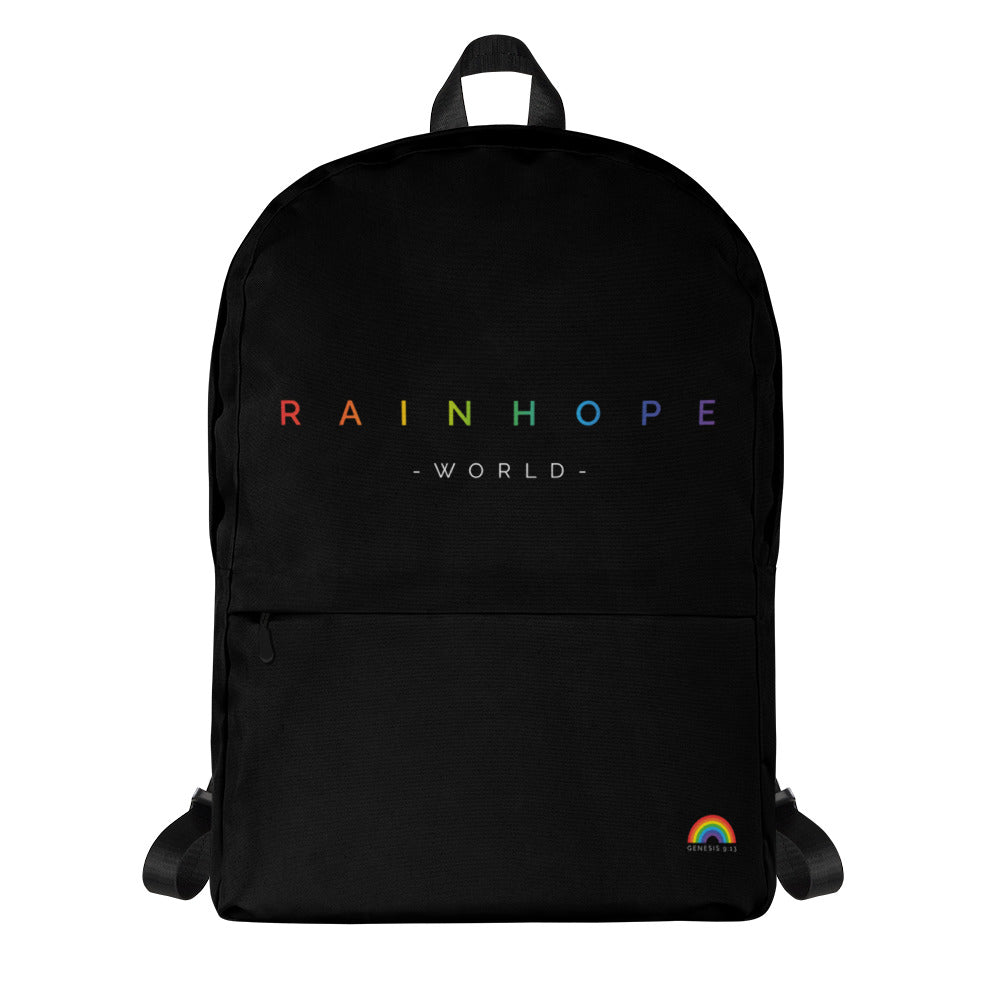 backpack love rain Rain Hope World Backpack