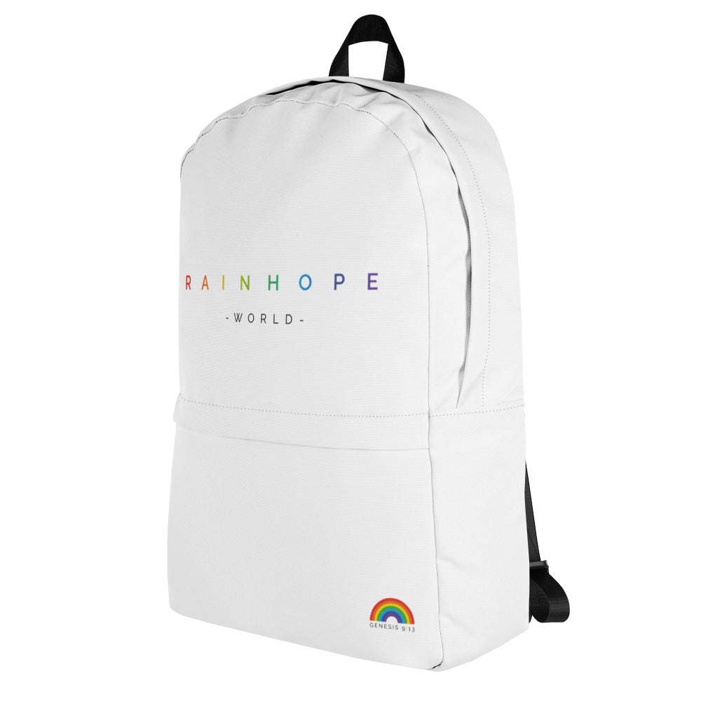 White Rain Hope World Backpack