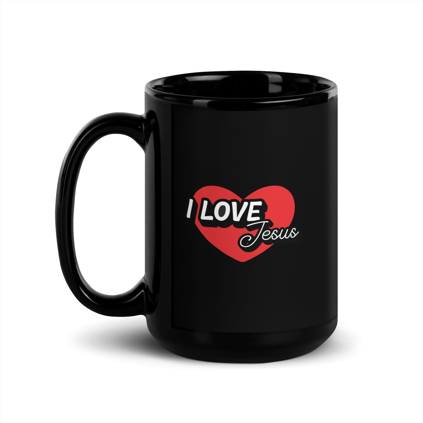 Rain Hope World | Mug Black | I Love Jesus