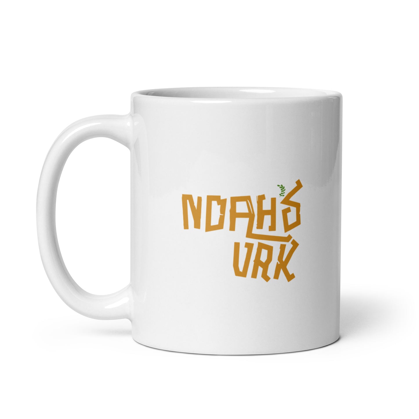 Noah's VRK White glossy mug