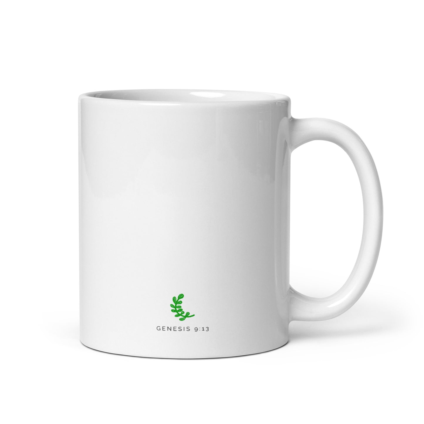 Noah's VRK White glossy mug