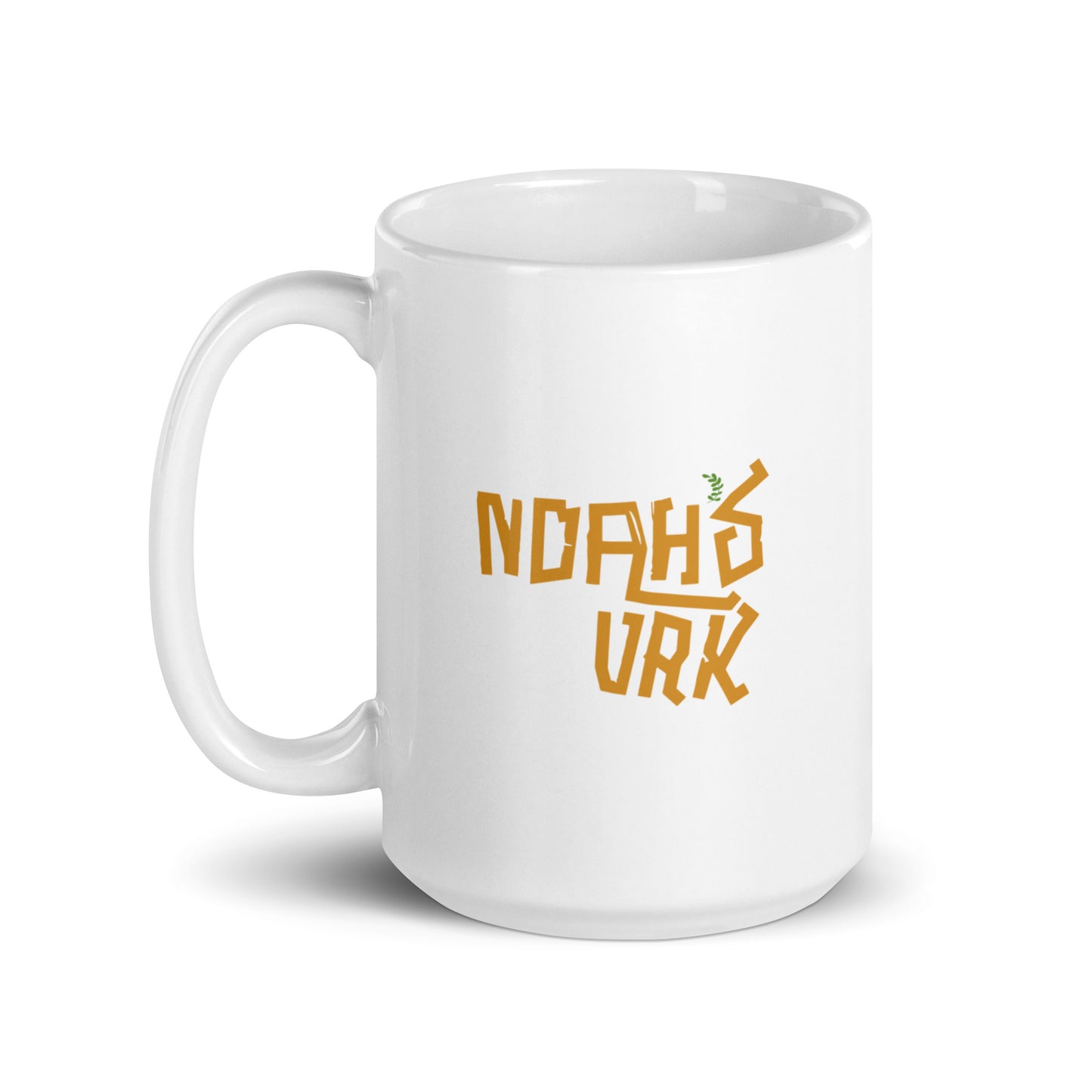 Noah's VRK White glossy mug