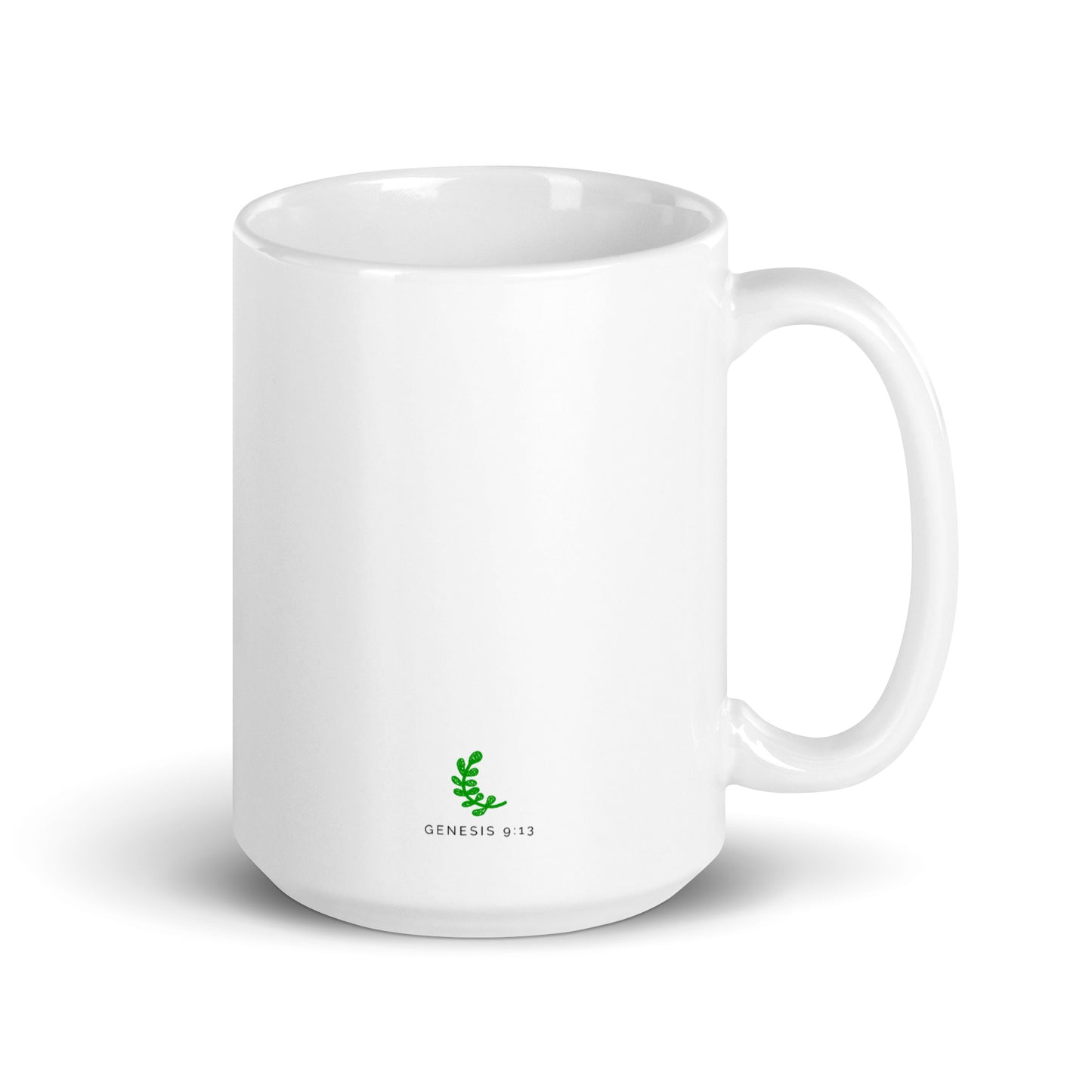 Noah's VRK White glossy mug