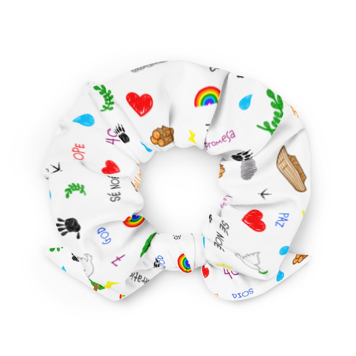 Rain Hope World Recycled Scrunchies