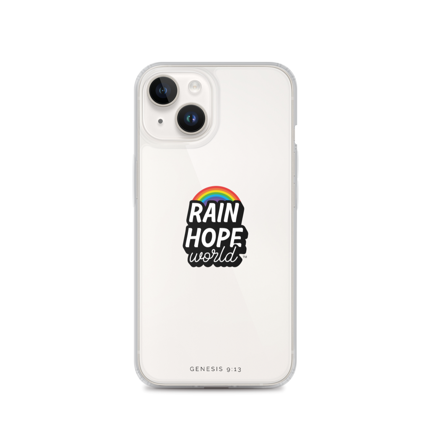 Rain Hope World iPhone Case