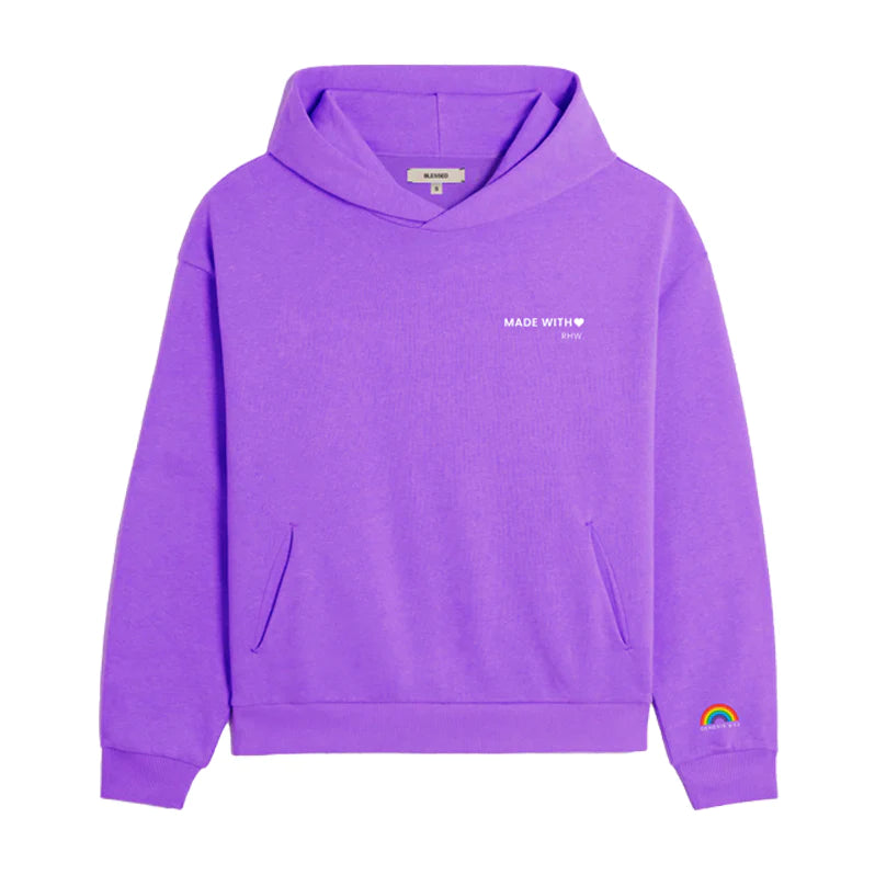 Rain Hope World | Hoodie Purple | Made with love