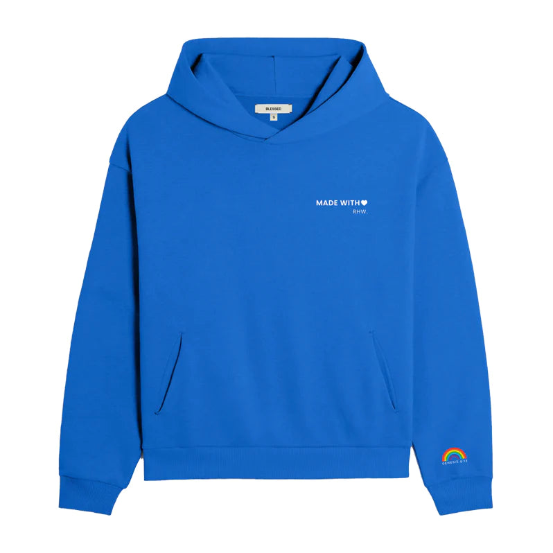 Rain Hope World | Hoodie Blue | Made with love