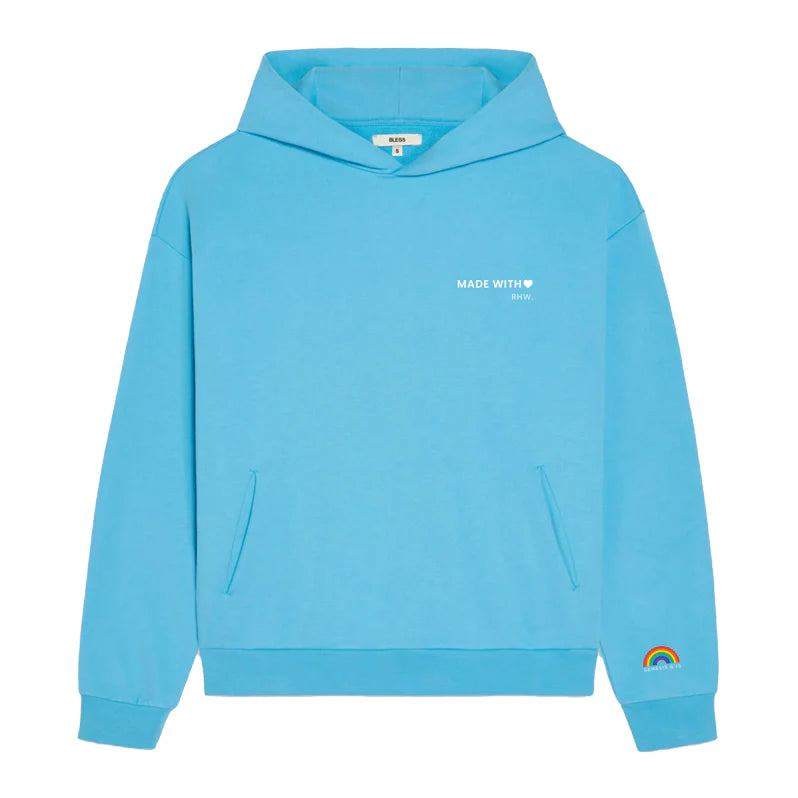 Rain Hope World | Hoodie Light Blue | Made with love