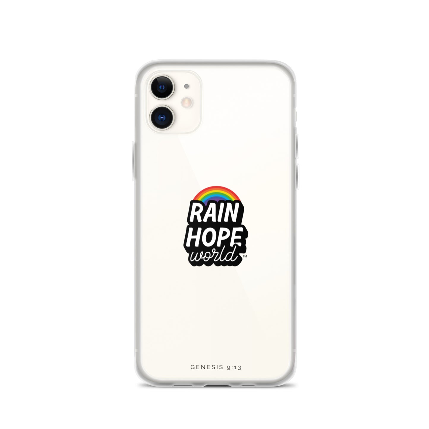 Rain Hope World iPhone Case