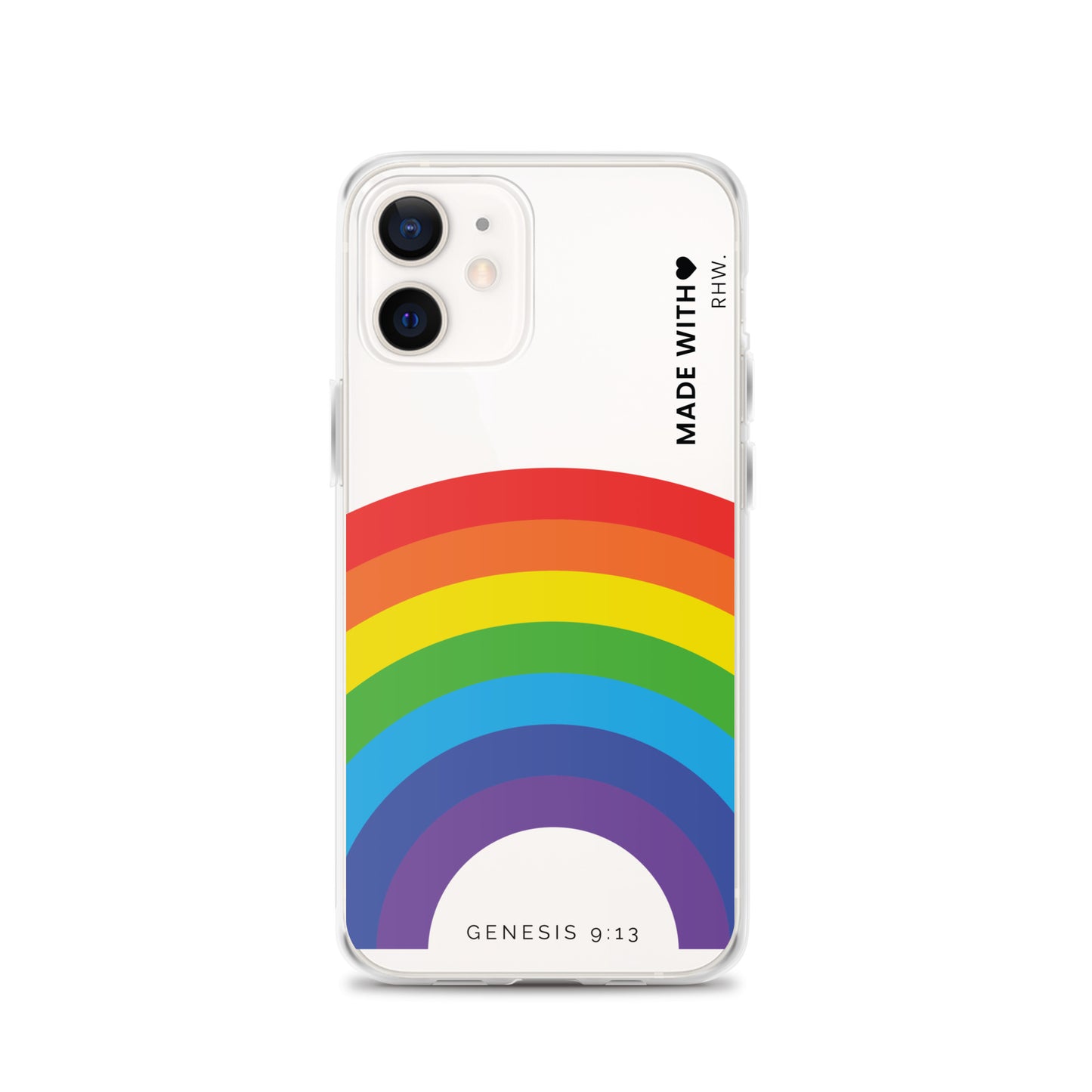 Genesis 9:13 Rainbow Clear Case for iPhone®