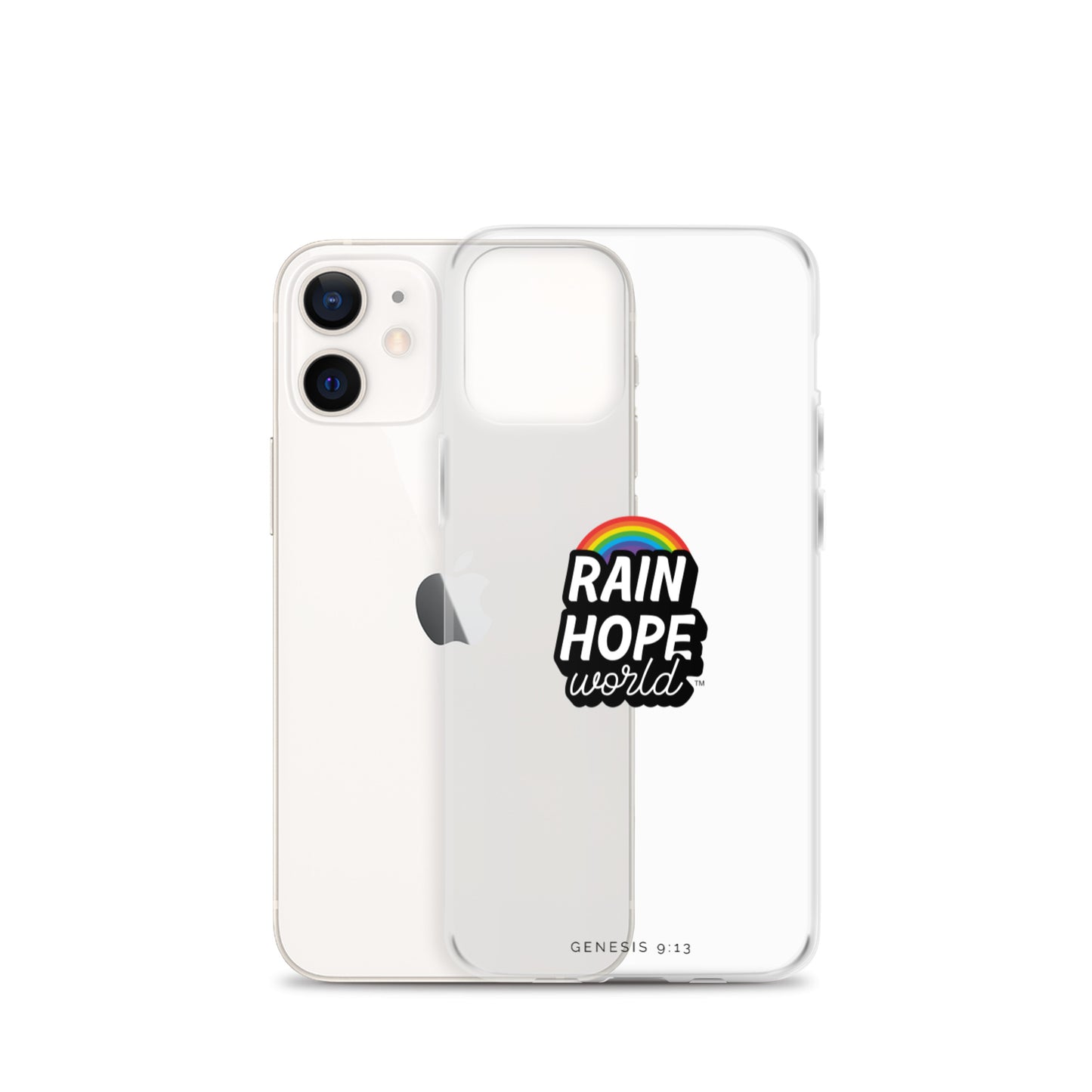 Rain Hope World iPhone Case