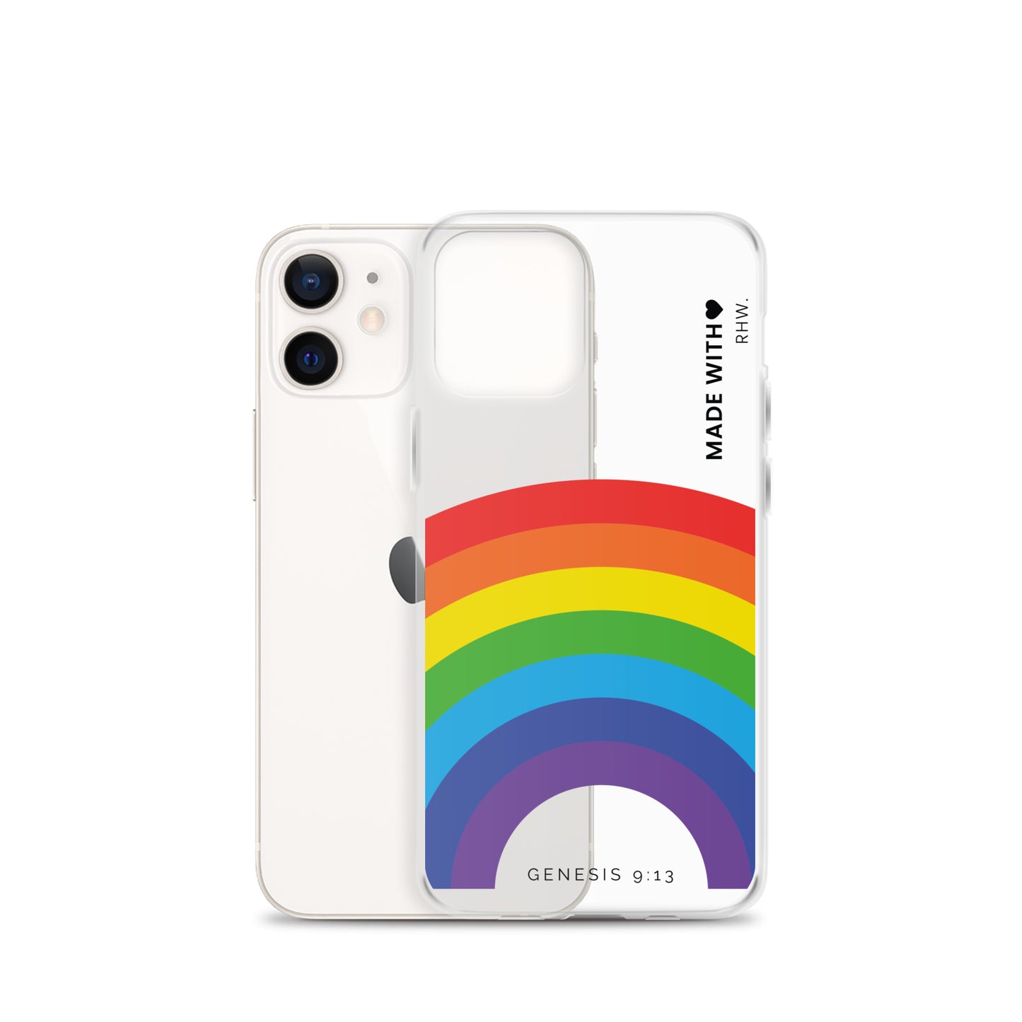 Genesis 9:13 Rainbow Clear Case for iPhone®