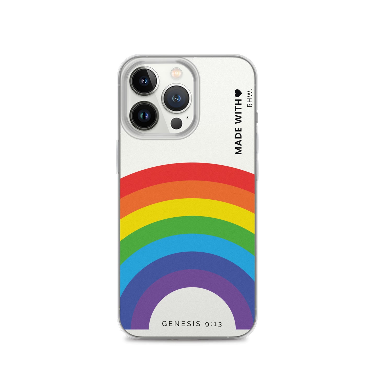Genesis 9:13 Rainbow Clear Case for iPhone®