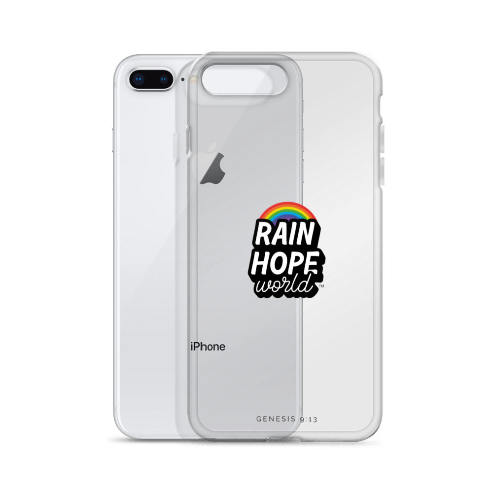 Rain Hope World iPhone Case