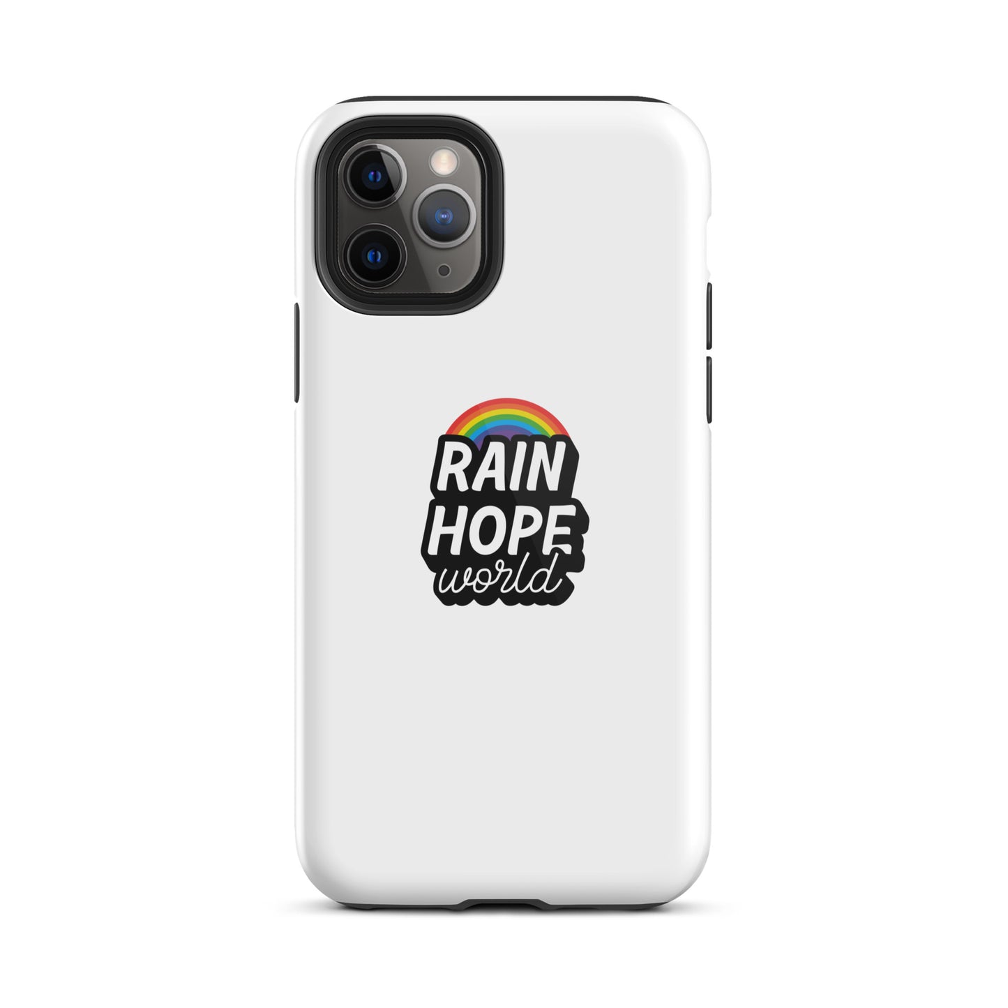 Rain Hope World Tough iPhone case