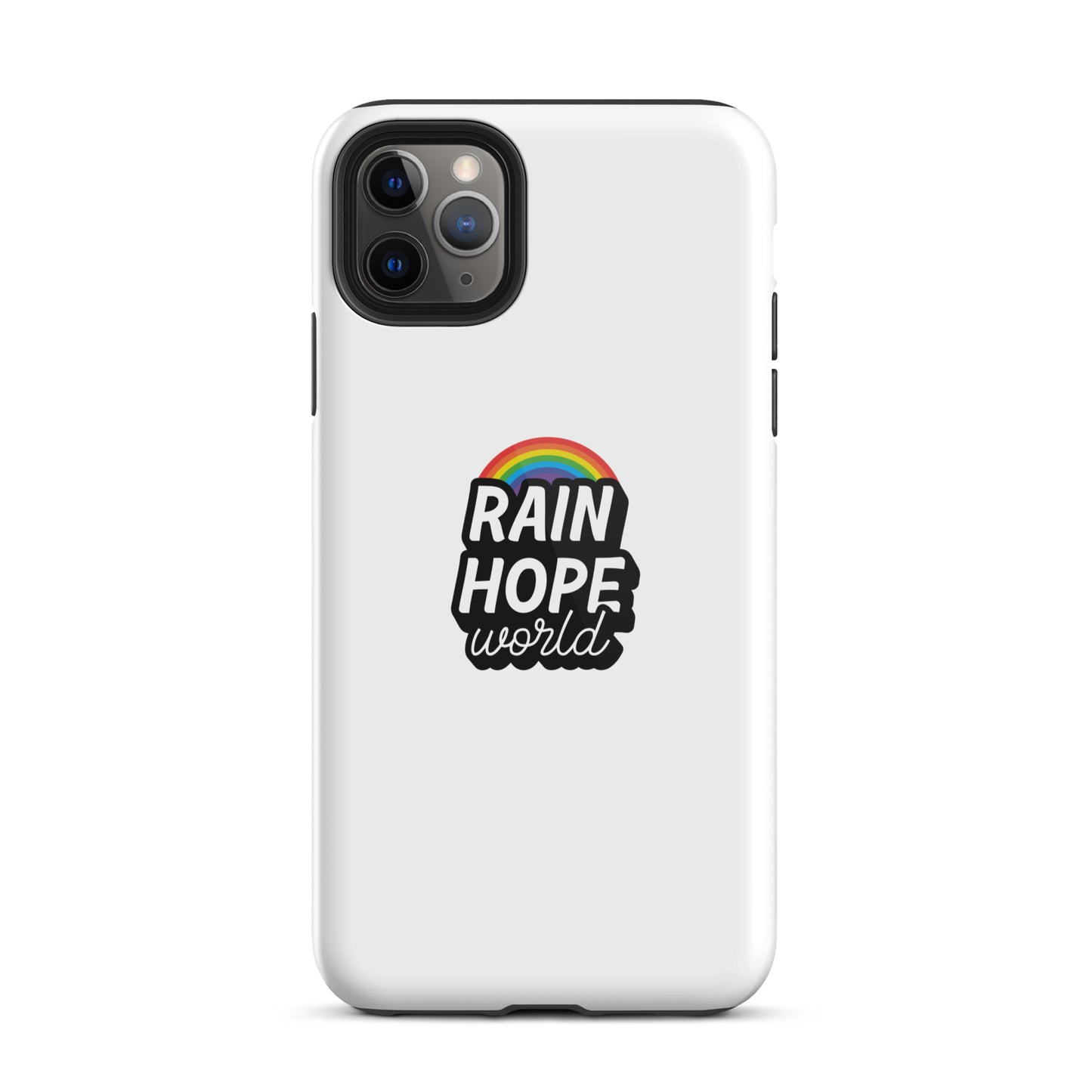 Rain Hope World Tough iPhone case