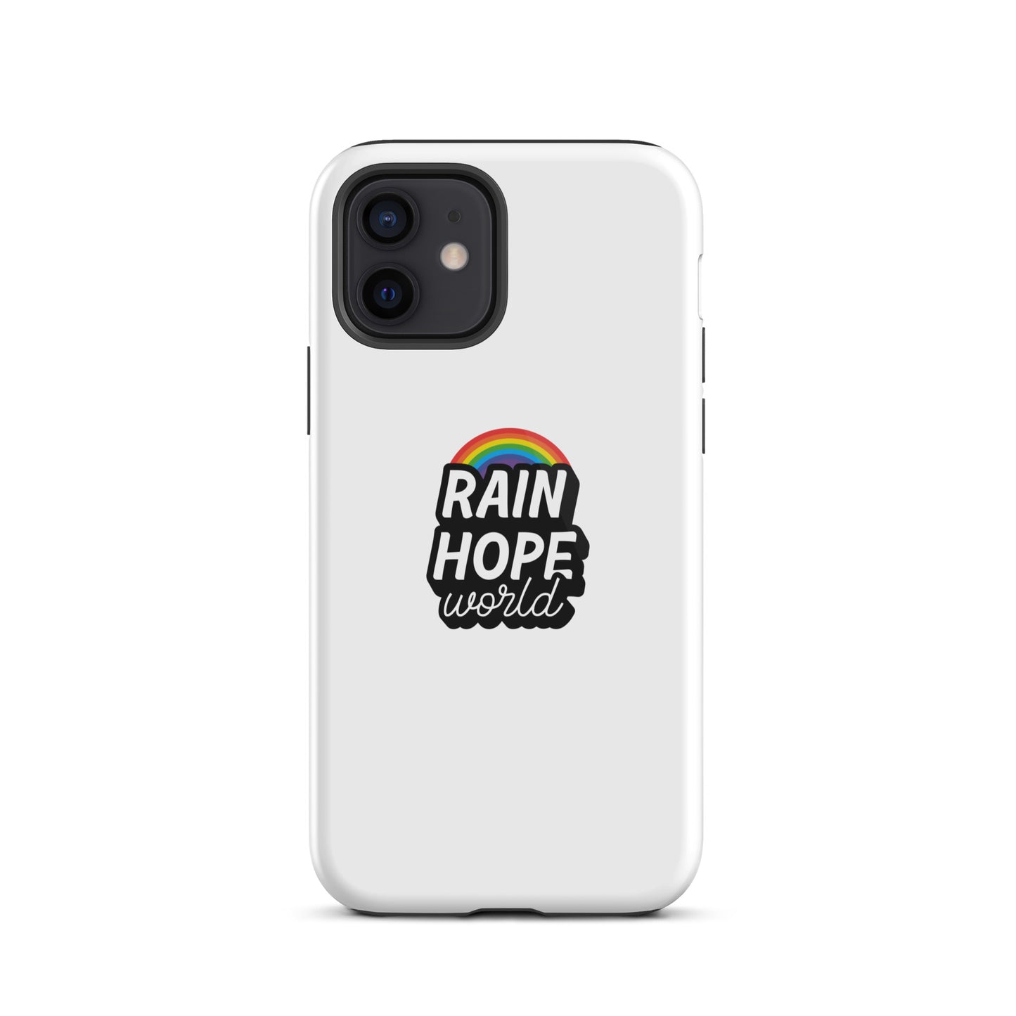 Rain Hope World Tough iPhone case