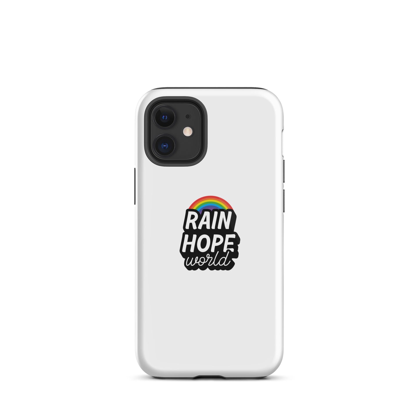 Rain Hope World Tough iPhone case