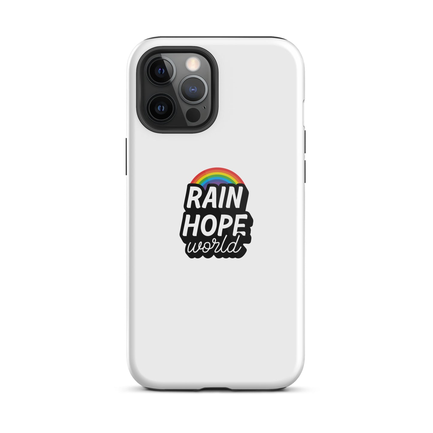 Rain Hope World Tough iPhone case