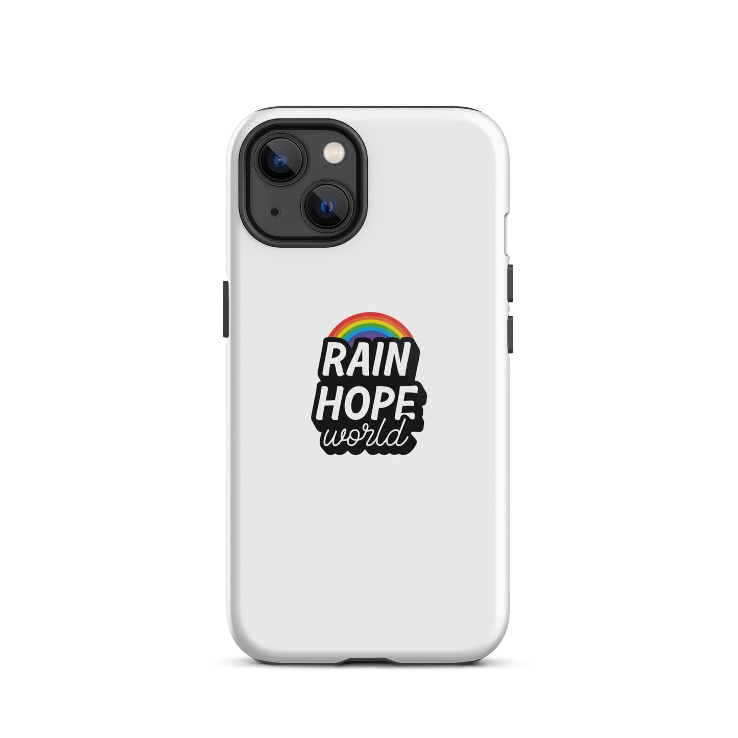 Rain Hope World Tough iPhone case