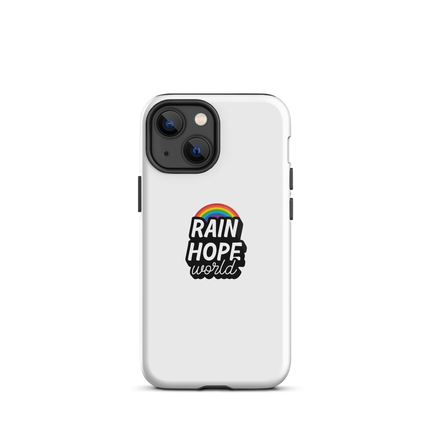 Rain Hope World Tough iPhone case