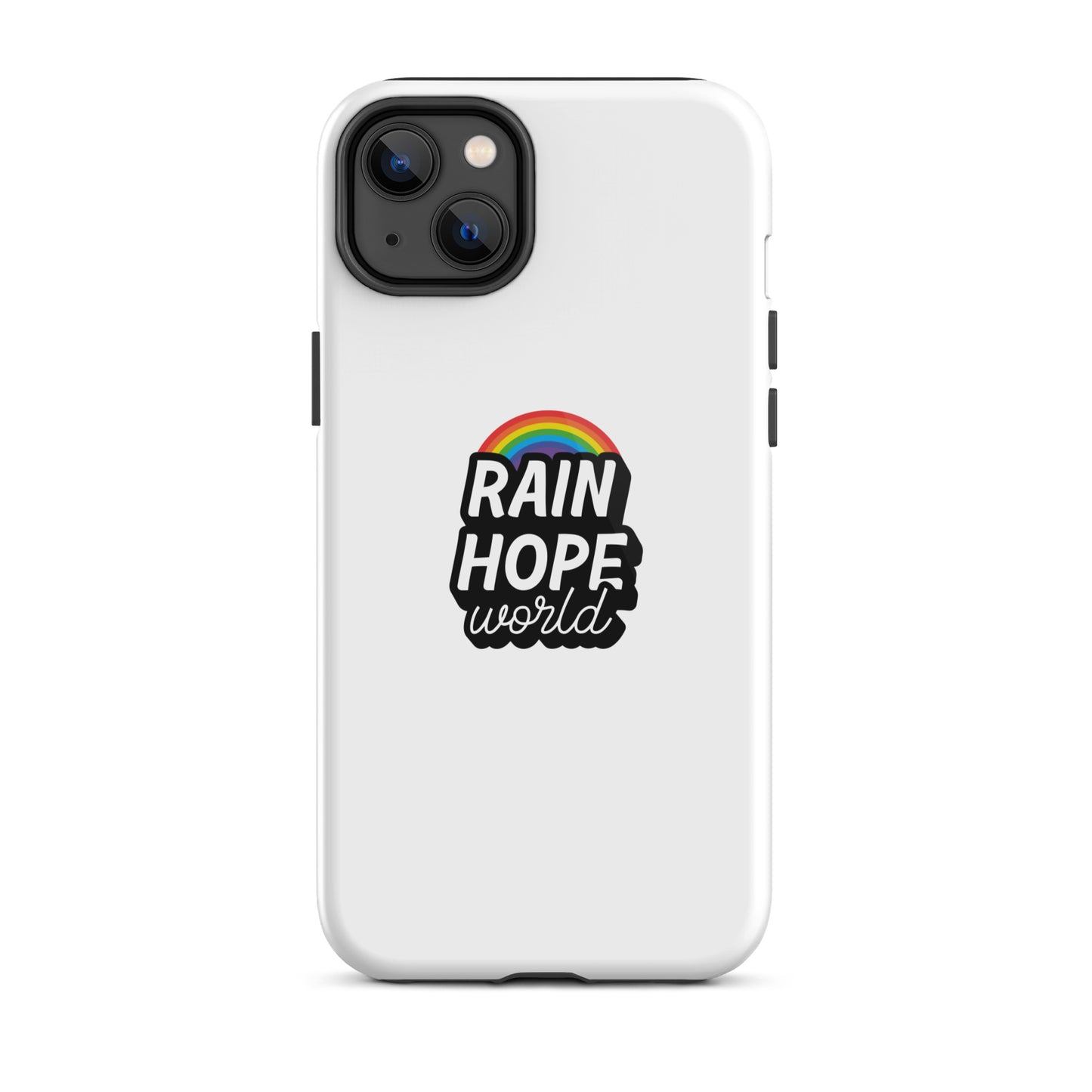 Rain Hope World Tough iPhone case