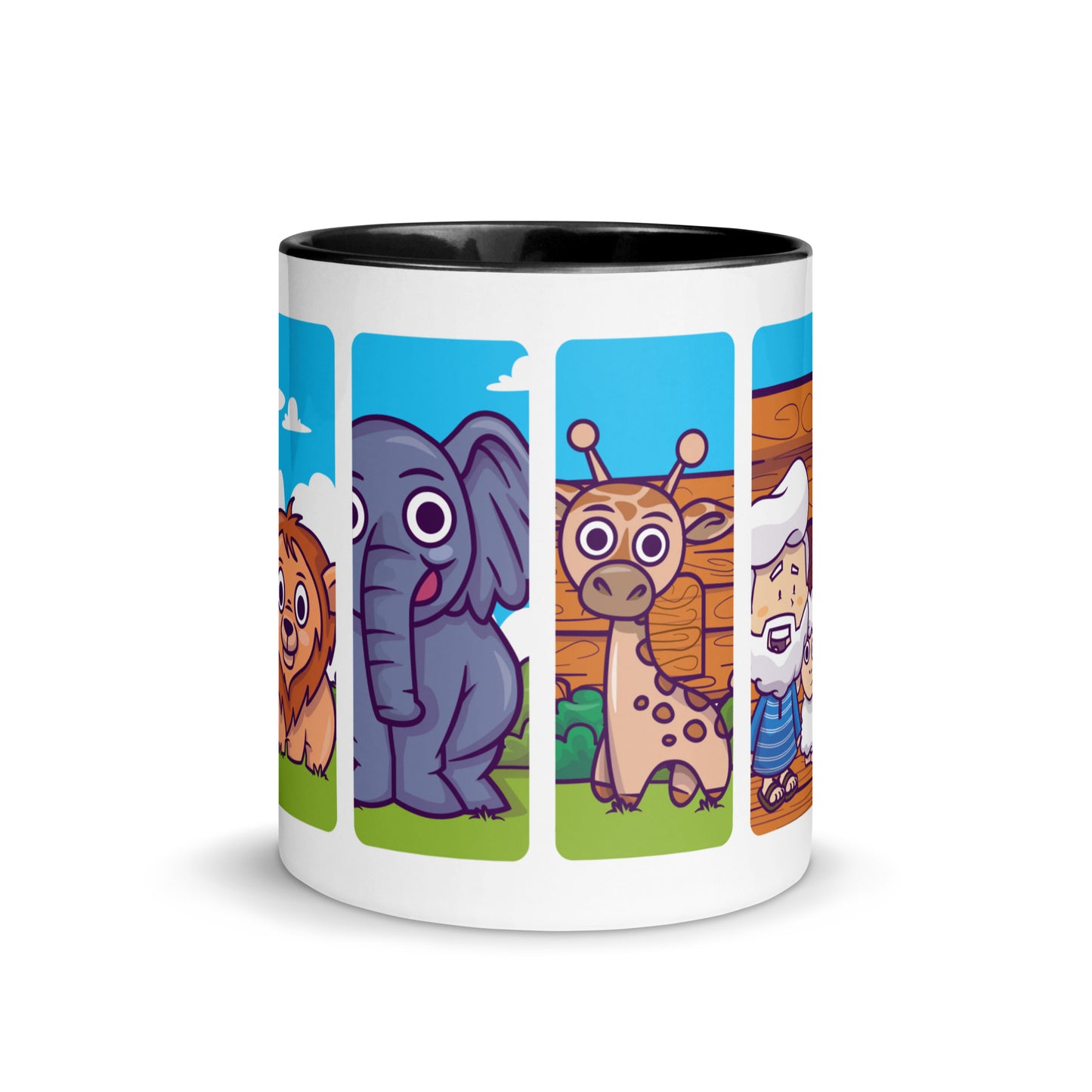 Noah's Ark Mug with Color Inside