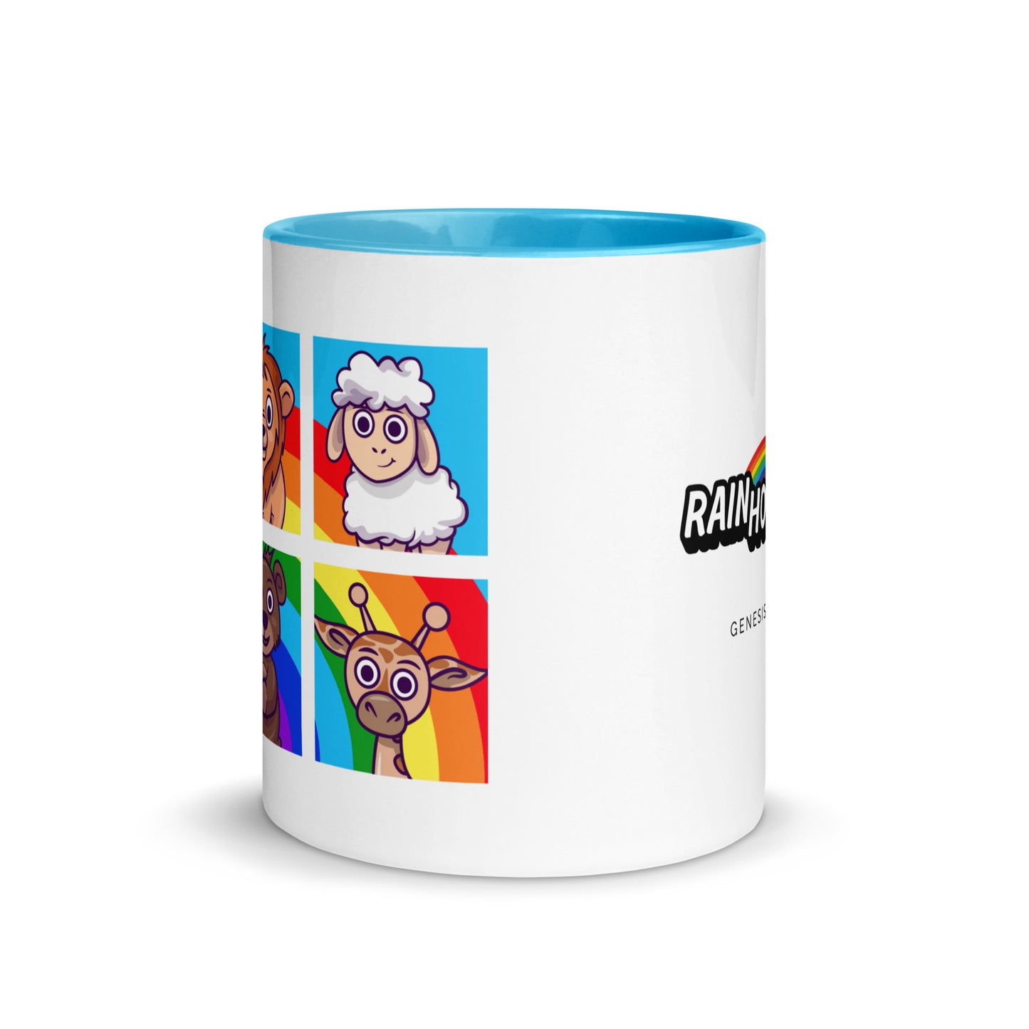 Rain Hope Mug with Color Inside