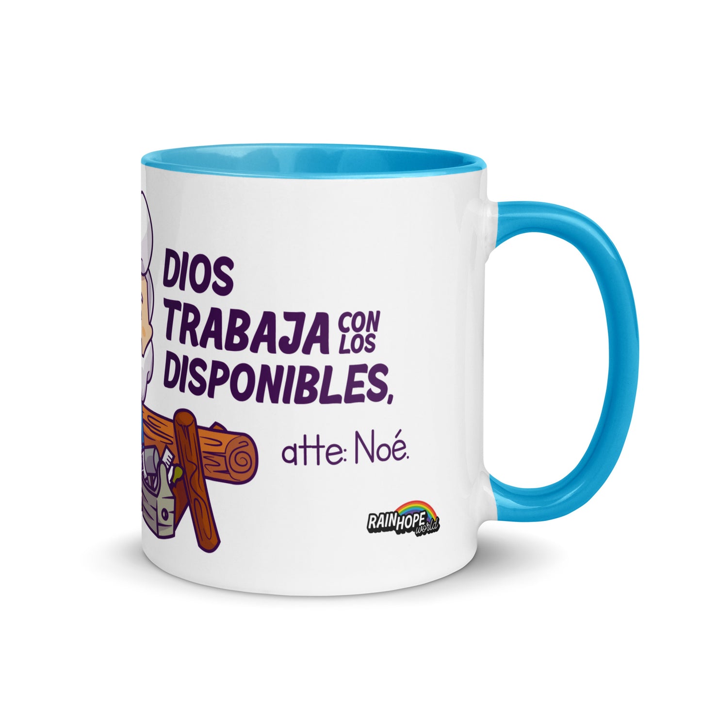 Noahs disponibles Mug with Color Inside