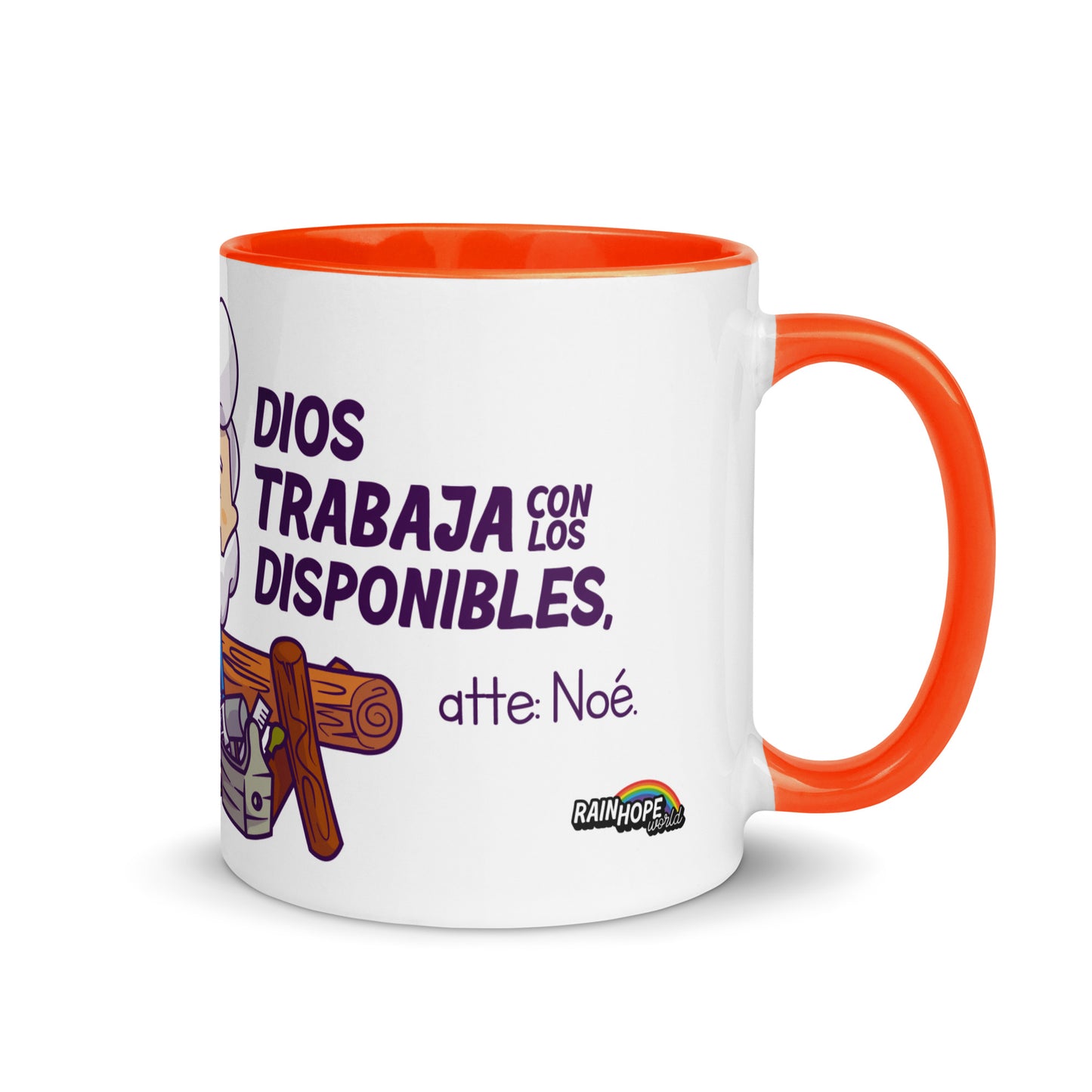 Noahs disponibles Mug with Color Inside
