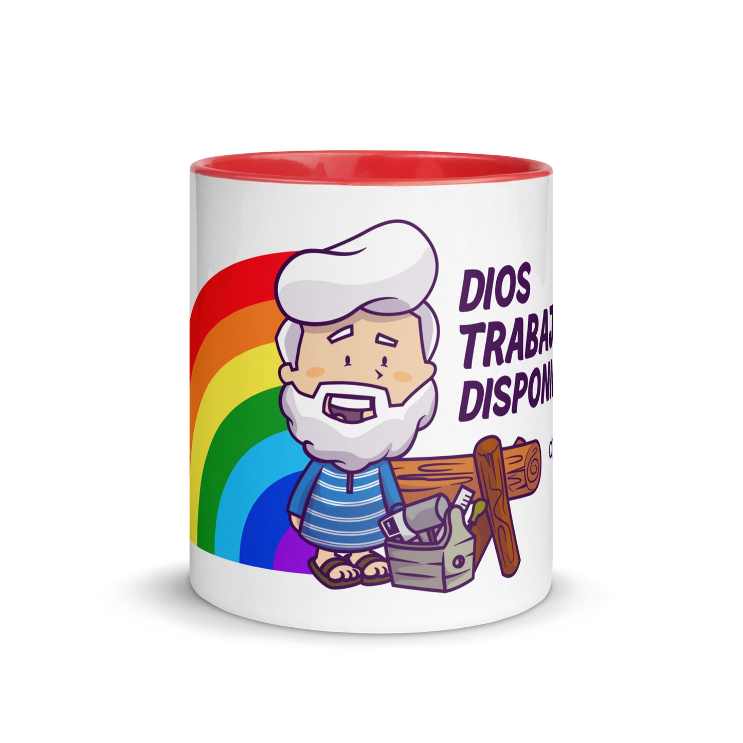 Noahs disponibles Mug with Color Inside