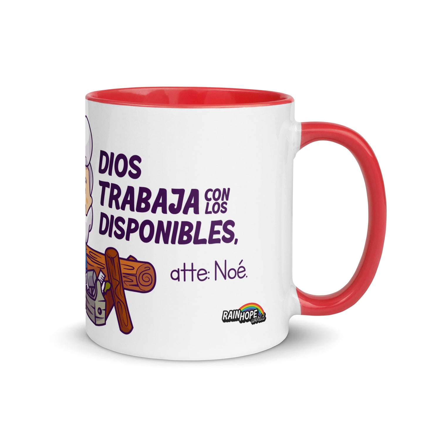 Noahs disponibles Mug with Color Inside