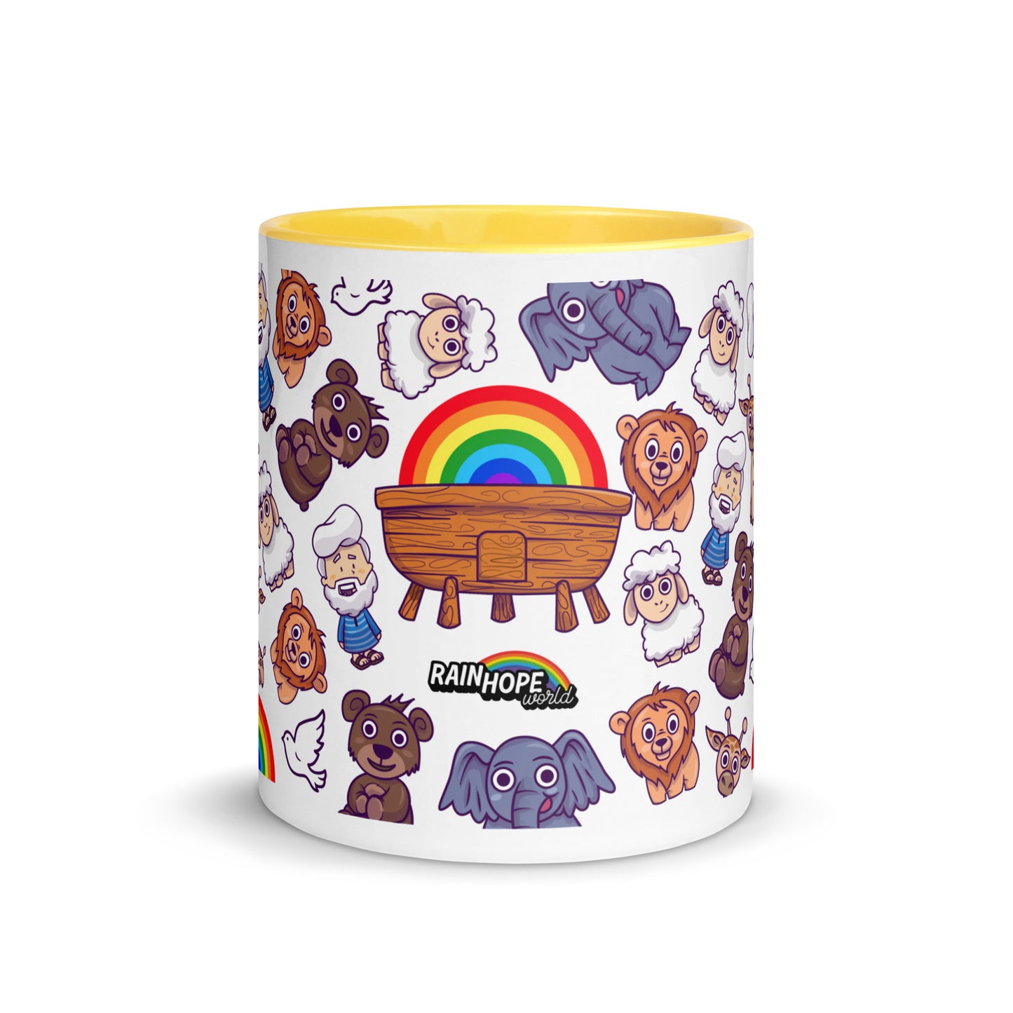 Noahs Ark Mug with Color Inside