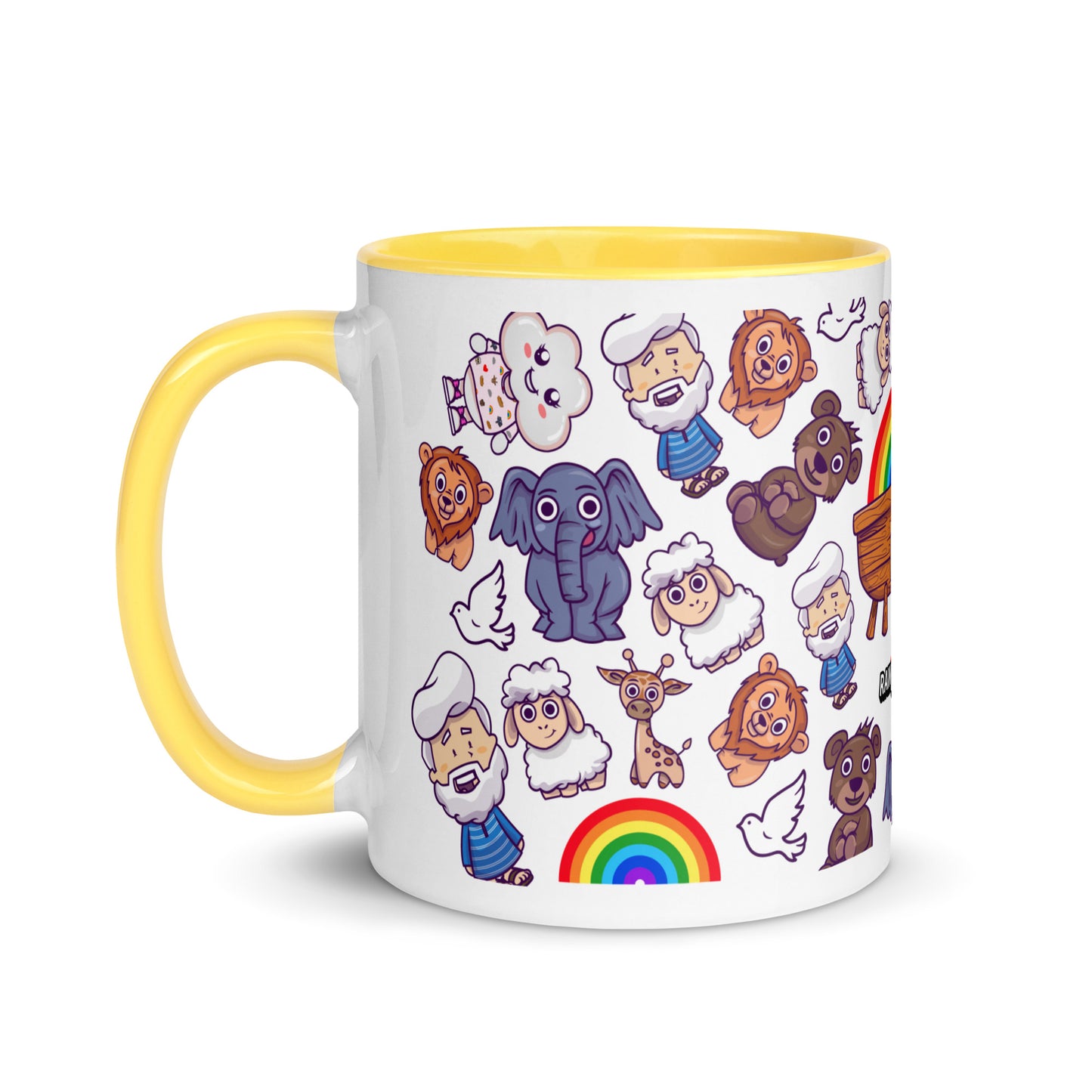 Noahs Ark Mug with Color Inside