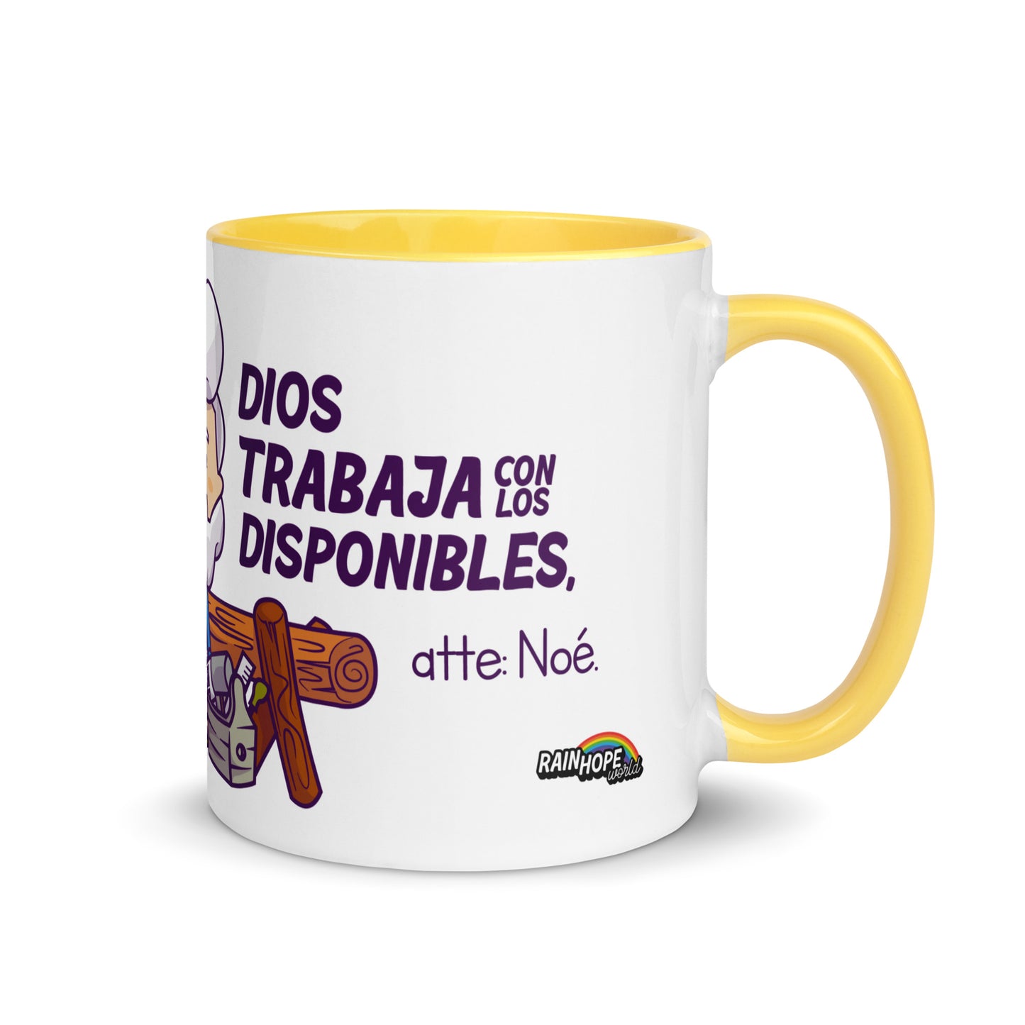 Noahs disponibles Mug with Color Inside