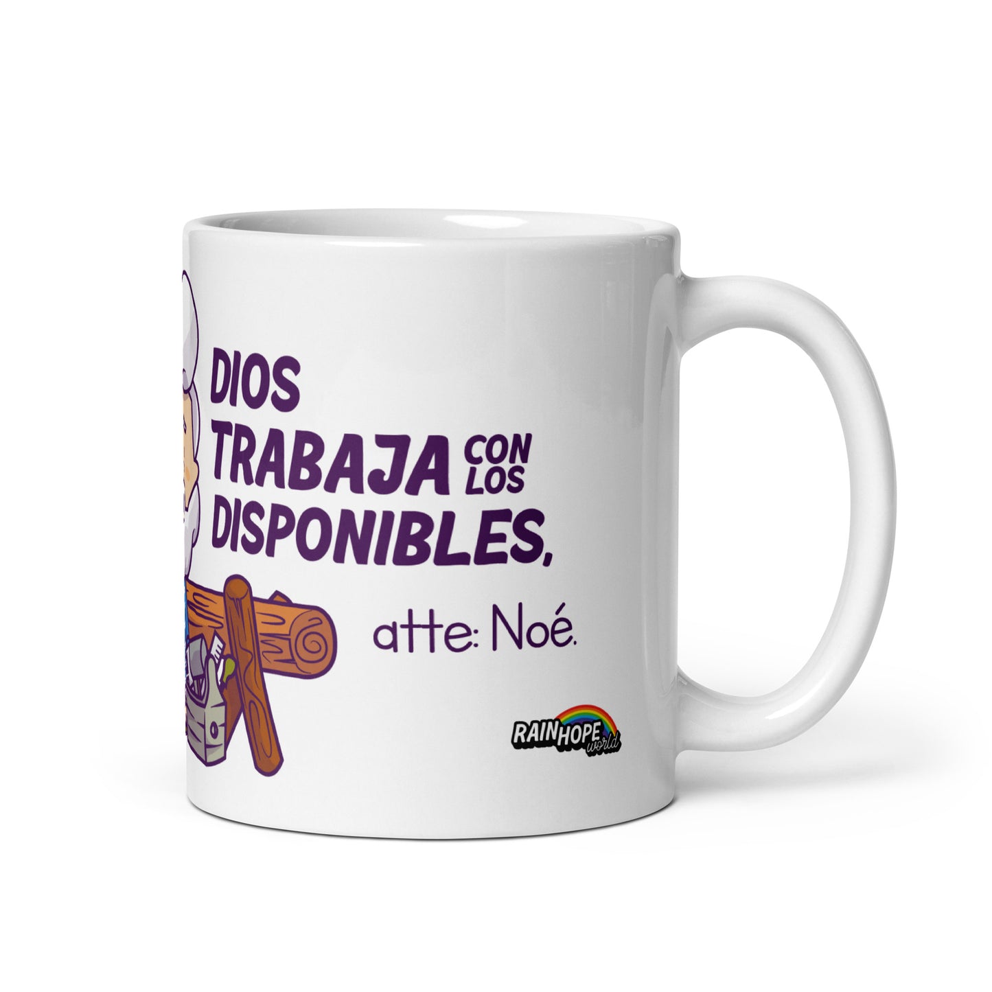Taza brillante Noah White