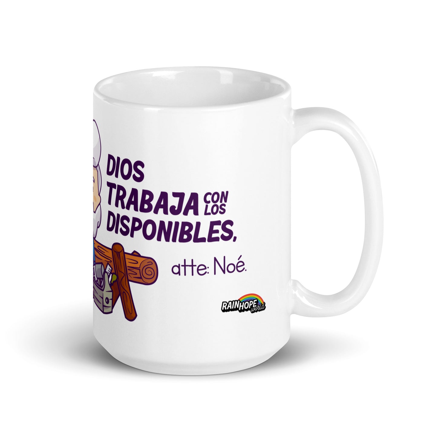 Taza brillante Noah White