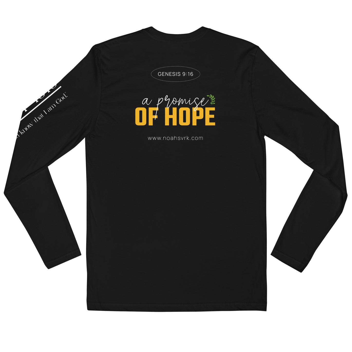 Noah's VRK Promise Of Hope Long Sleeve Fitted Crew