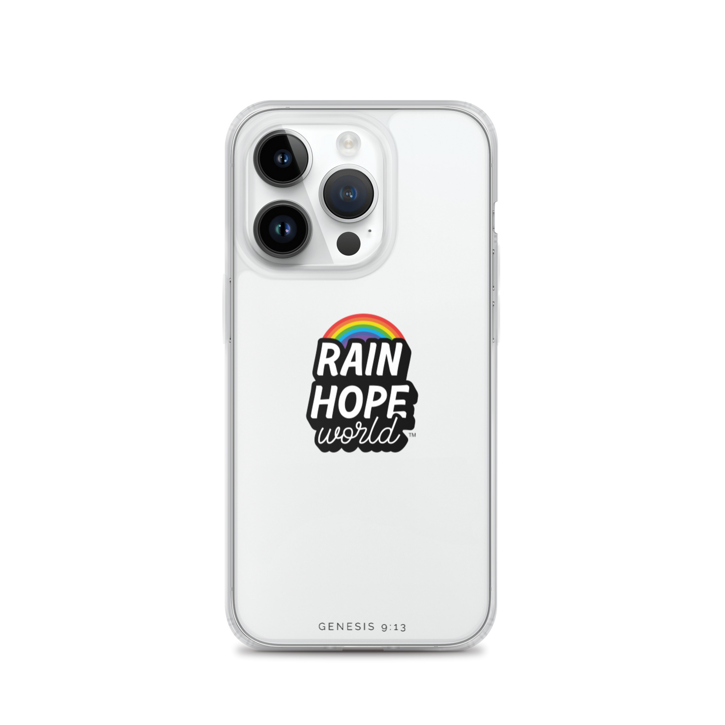 Rain Hope World iPhone Case