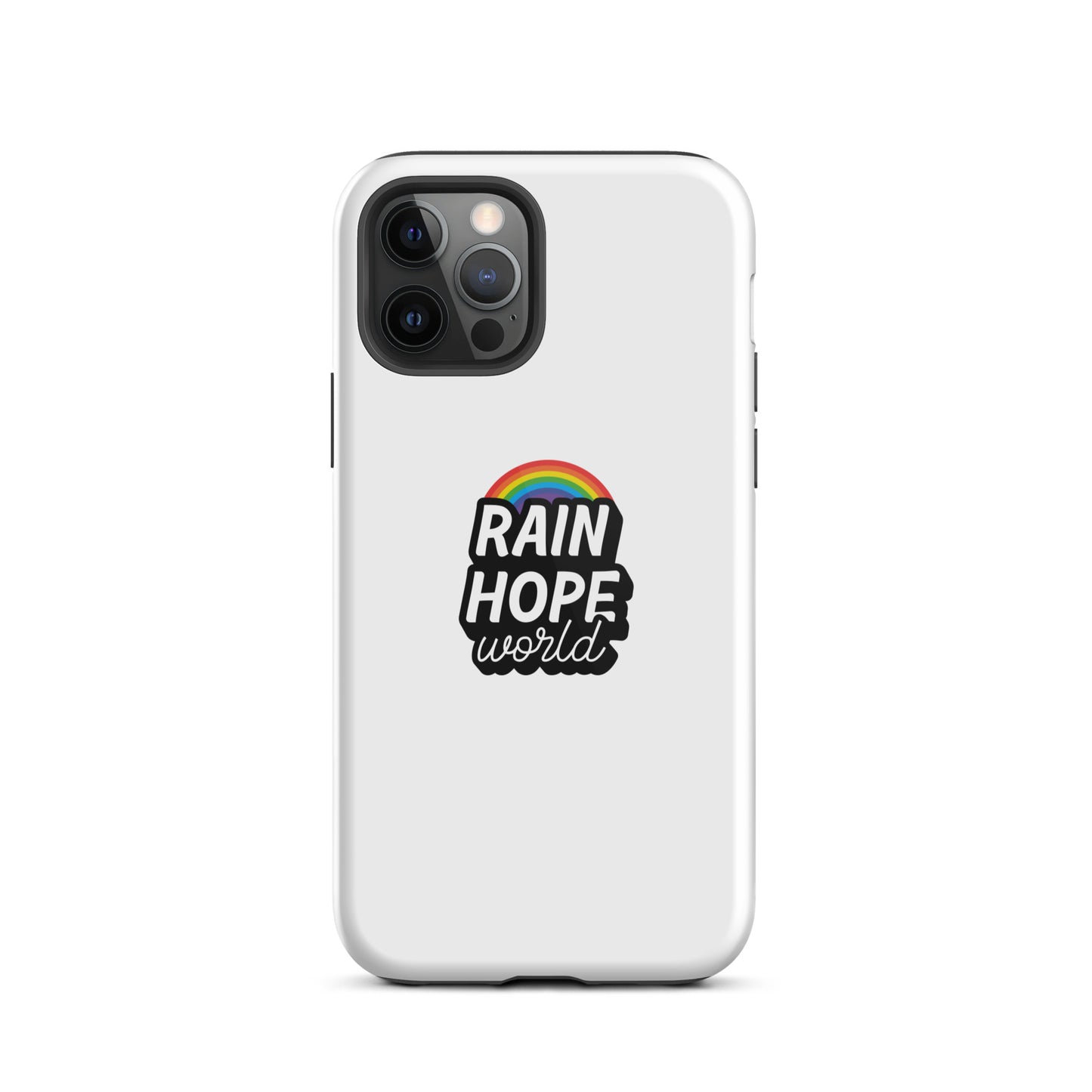 Rain Hope World Tough iPhone case