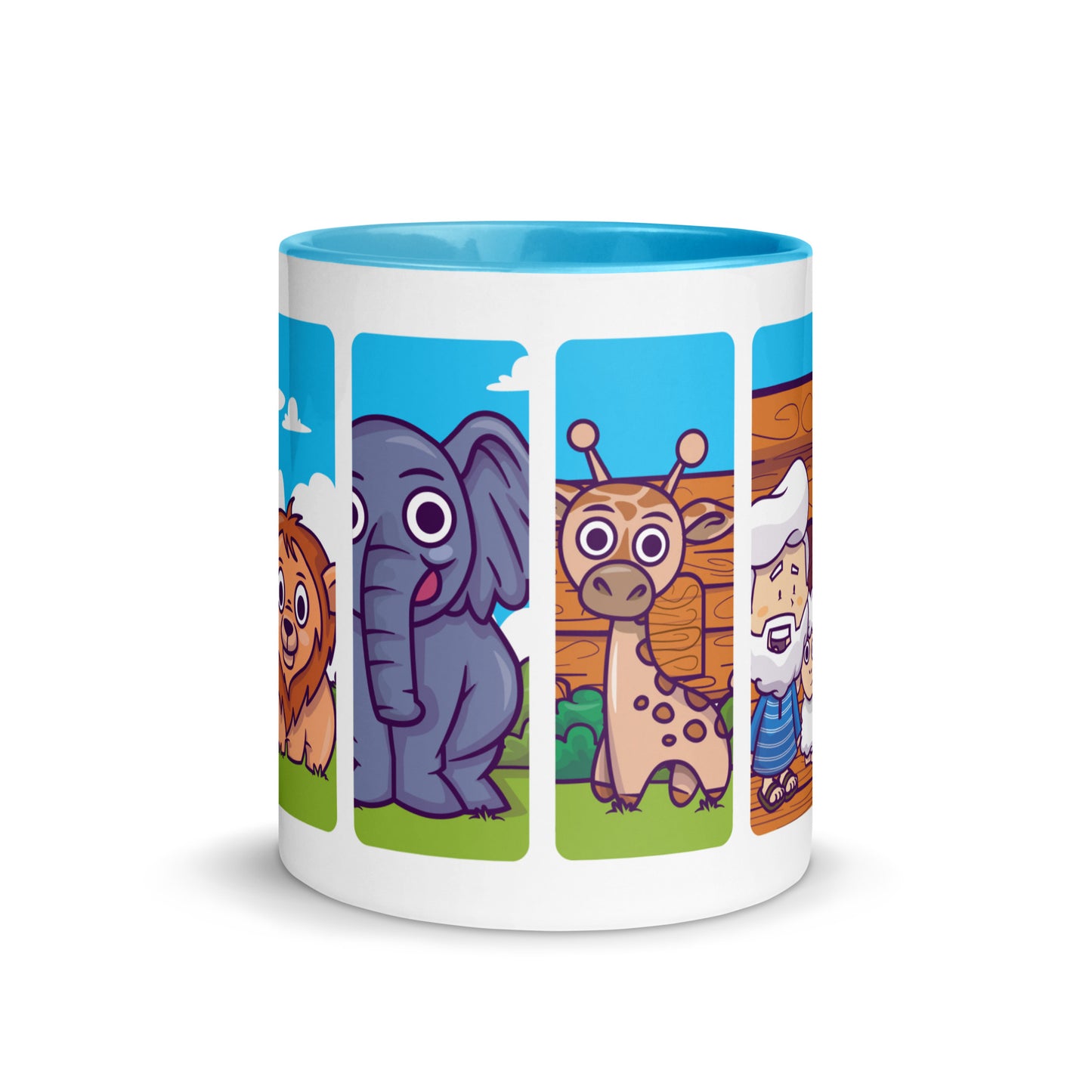 Noah's Ark Mug with Color Inside