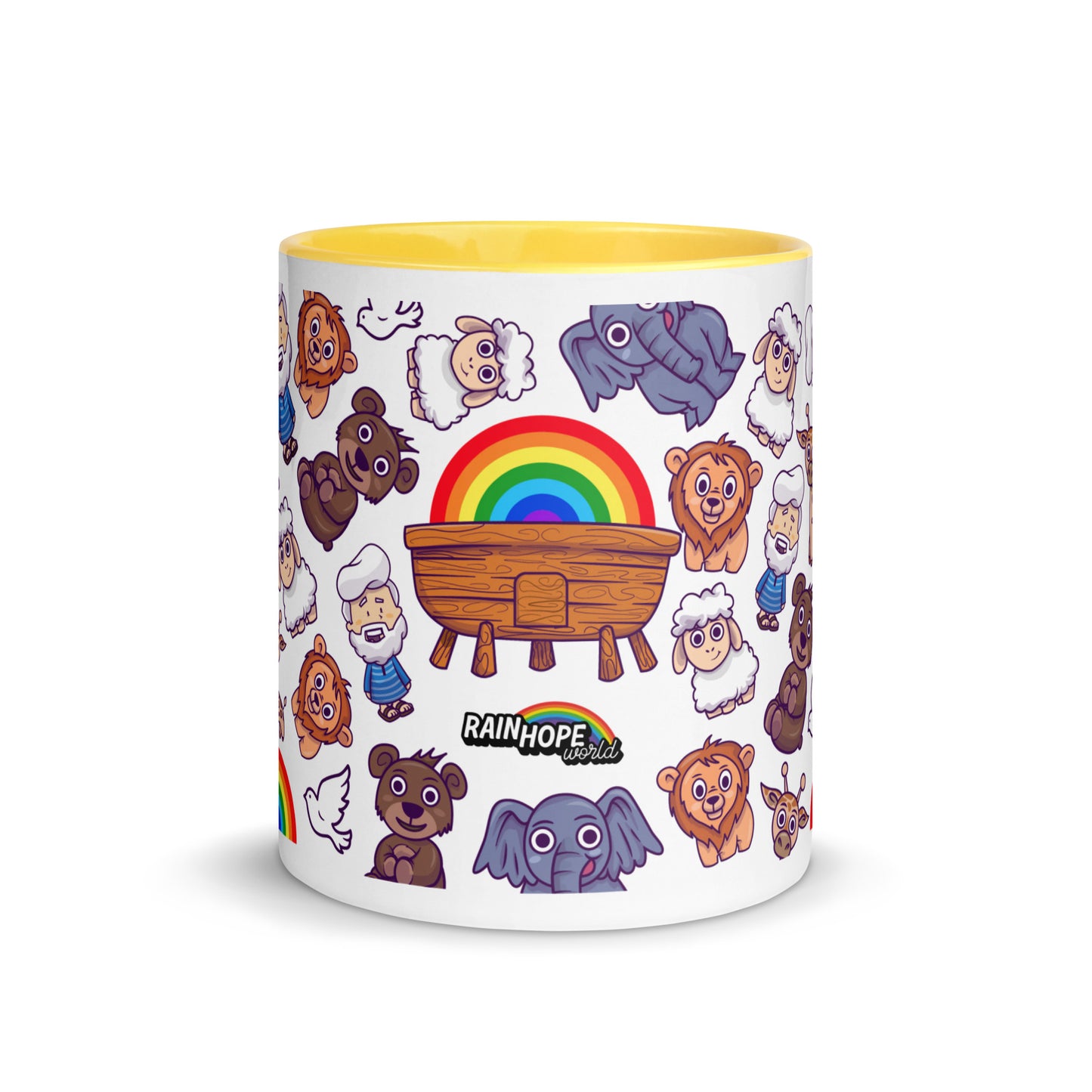 Noahs Ark  Mug with Color Inside
